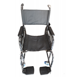 Indian Foldable MS Powder Coated Wheelchair